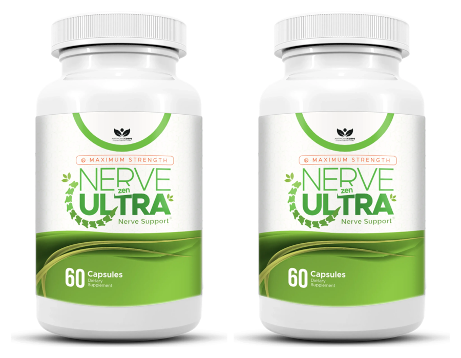Nerve Zen Ultra nerve comfort and calming support capsules